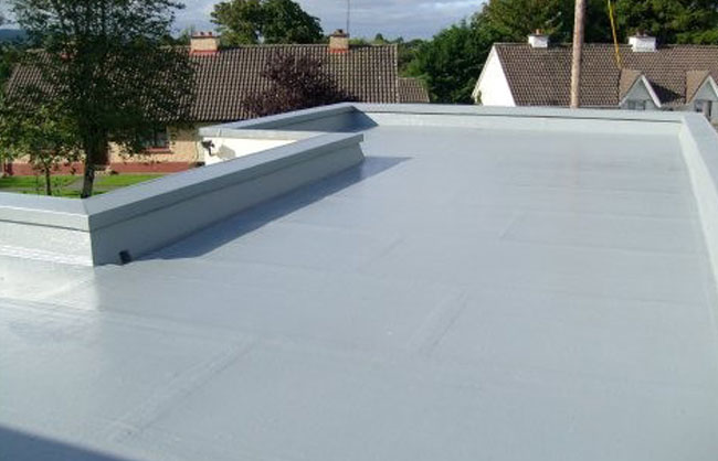 single ply roof