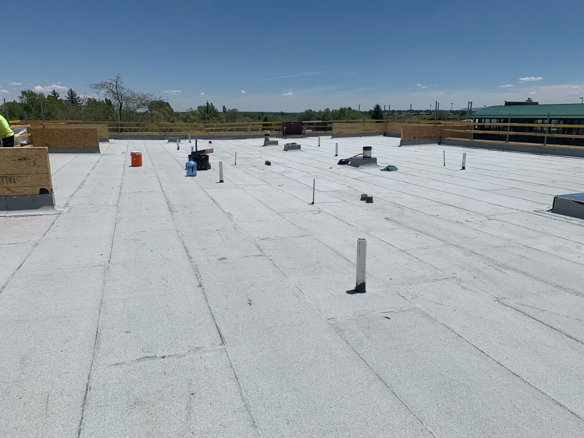modified bitumen roof
